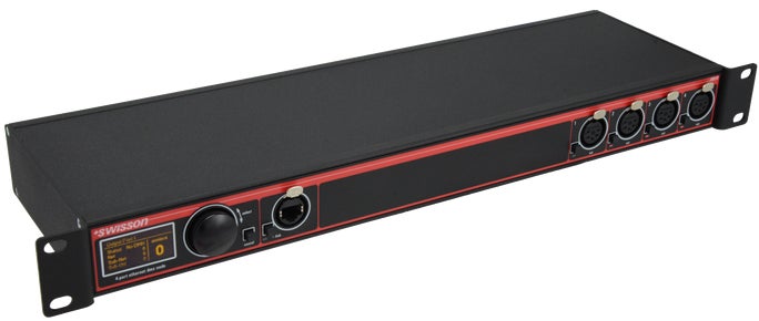 Ethernet DMX Node, XND-4R5 Rack 4-Port, XLR5 - Swisson | Bellalite Ethernet DMX Node, XND-4R5 Rack 4-Port, XLR5 - Swisson | Bellalite