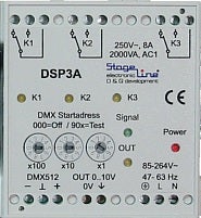 DMX-Relä / Switch DSP3A - Stageline | Bellalite DMX-Relä / Switch DSP3A - Stageline | Bellalite