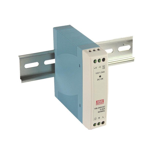 Mean Well MDR-10-24 24V 10W f. DIN-skenmontage - Mean Well | Bellalite Mean Well MDR-10-24 24V 10W f. DIN-skenmontage - Mean Well | Bellalite
