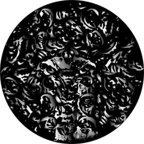 Rag Tangle Glasgobo s/v, A-size (100mm) - Rosco | Bellalite Rag Tangle Glasgobo s/v, A-size (100mm) - Rosco | Bellalite