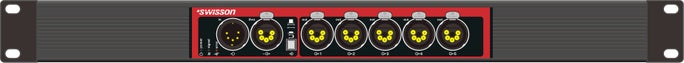 Single DMX-Split 19" - Swisson | Bellalite Single DMX-Split 19" - Swisson | Bellalite