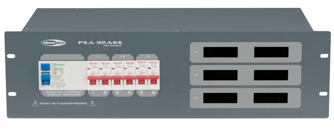 Elcentral, Power Distribution PSA-32A6S - Showgear | Bellalite Elcentral, Power Distribution PSA-32A6S - Showgear | Bellalite