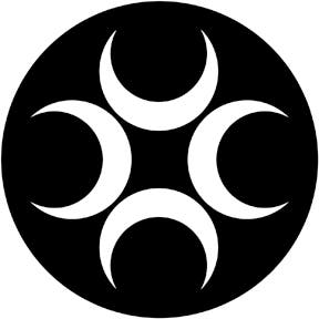 Crescents 1 Metallgobo, (50mm/38mm) - Rosco | Bellalite Crescents 1 Metallgobo, (50mm/38mm) - Rosco | Bellalite