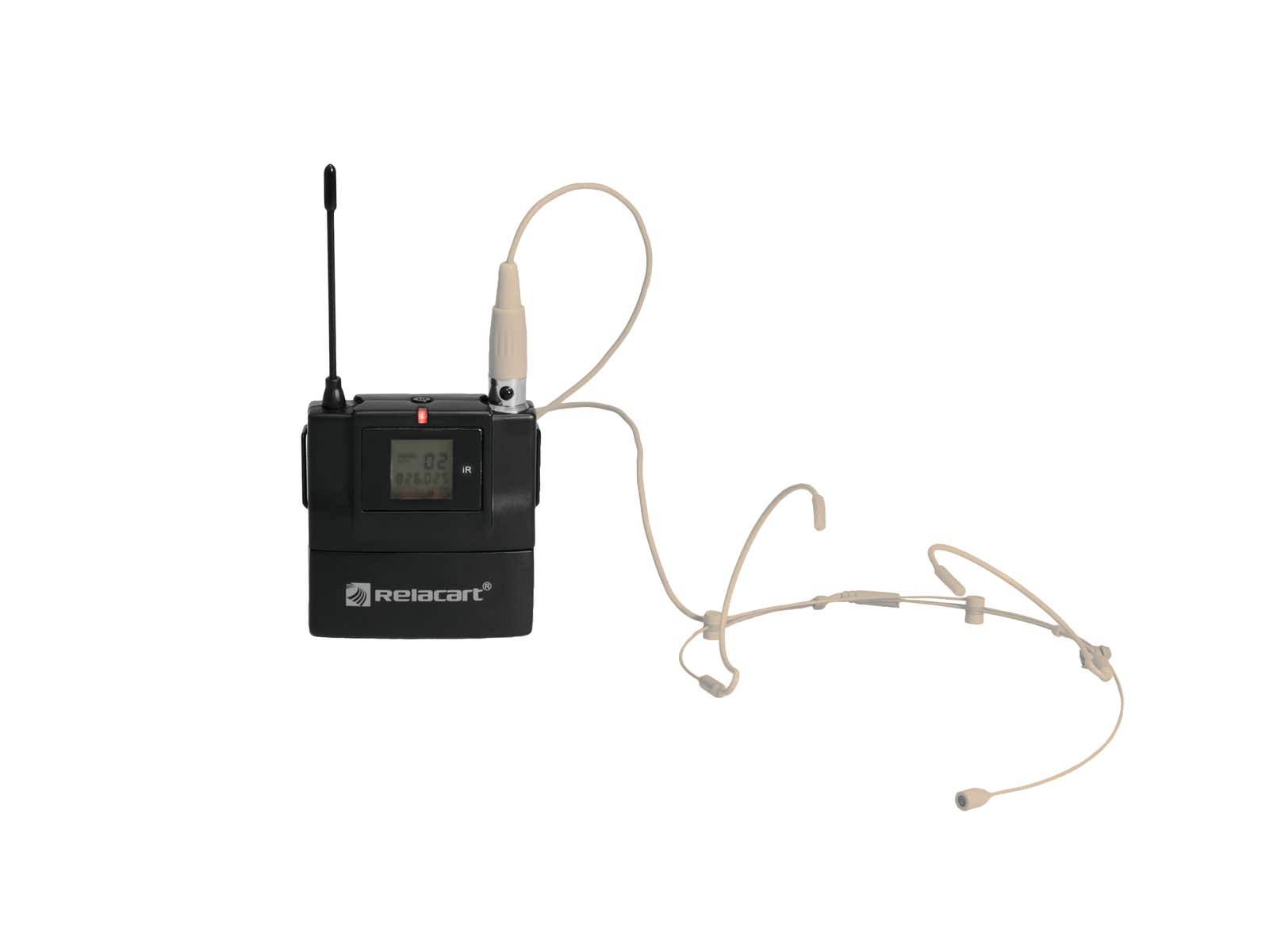 Sändare T-31 Bodypack for HR-31S with Headset - Relacart | Bellalite Sändare T-31 Bodypack for HR-31S with Headset - Relacart | Bellalite